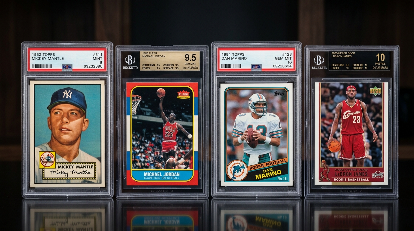 How to Grade Sports Cards: Complete Collector's Guide (2026)