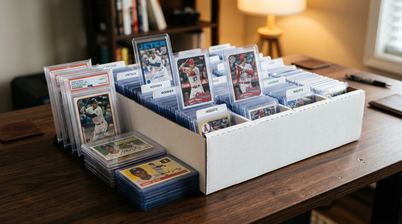 How to Store Baseball Cards: Collector's Safety Guide