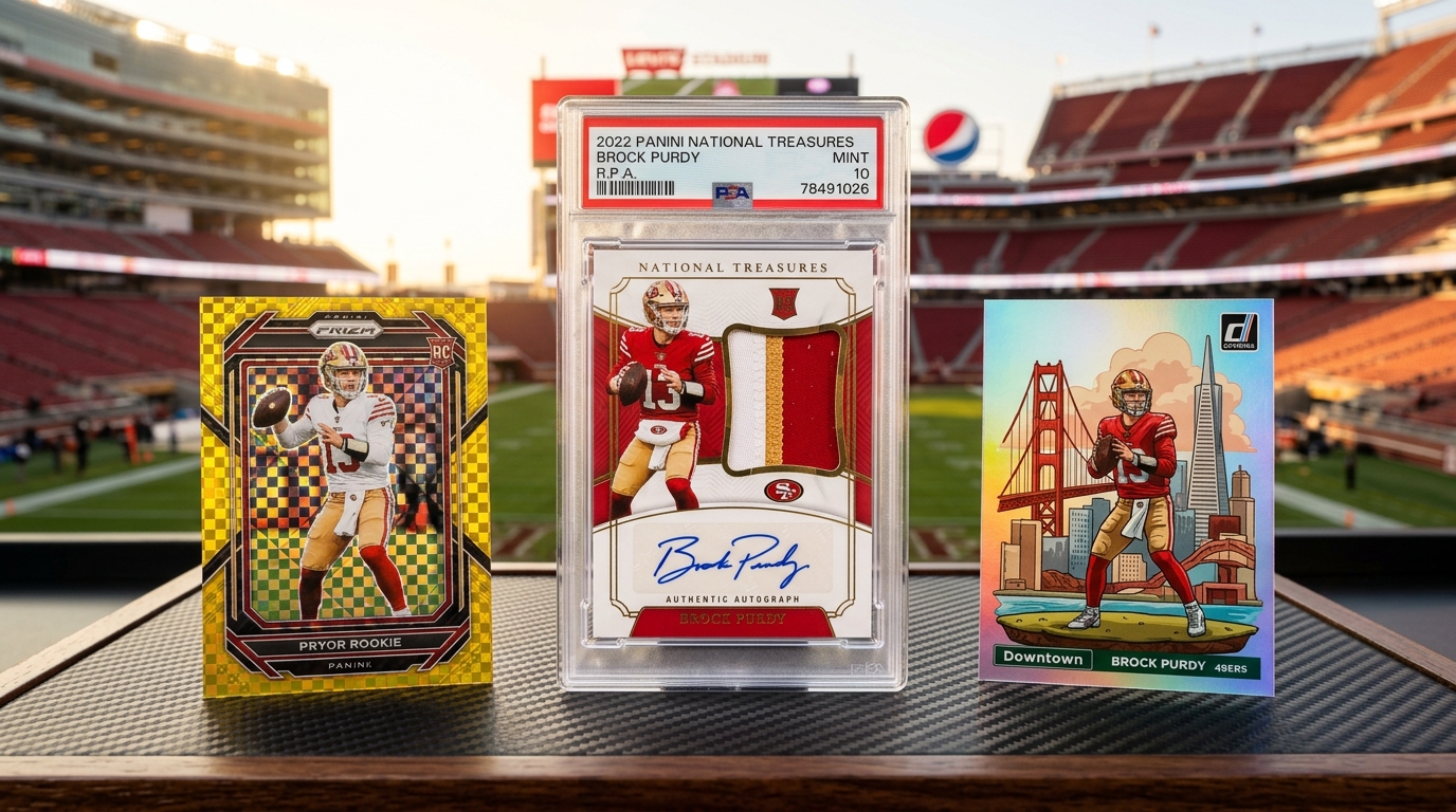 Most Valuable Brock Purdy Cards: Rookie Price Guide & Investment Analysis (2026)