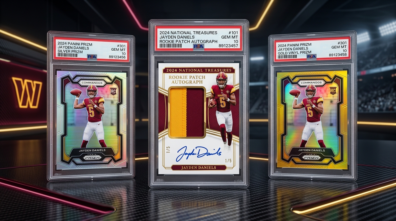 Most Valuable Jayden Daniels Cards: Rookie Price Guide & Investment Analysis (2026)