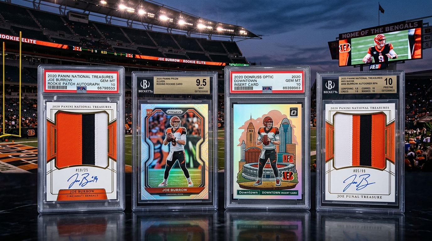 Most Valuable Joe Burrow Cards: Rookie Price Guide & Investment Analysis (2026)